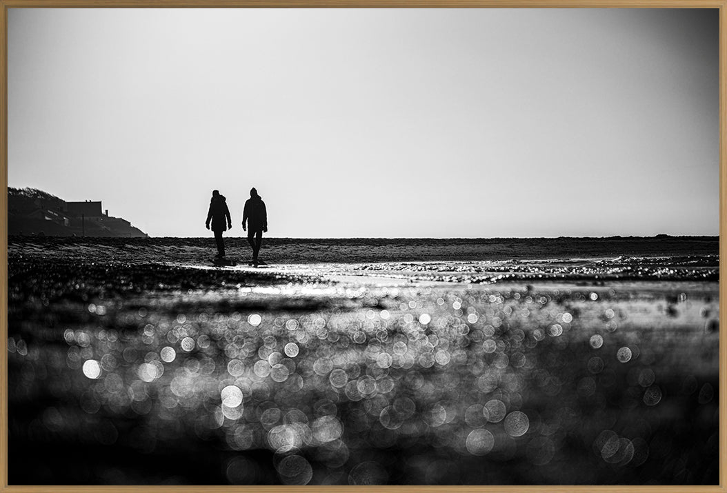 Gåturen ved stranden
