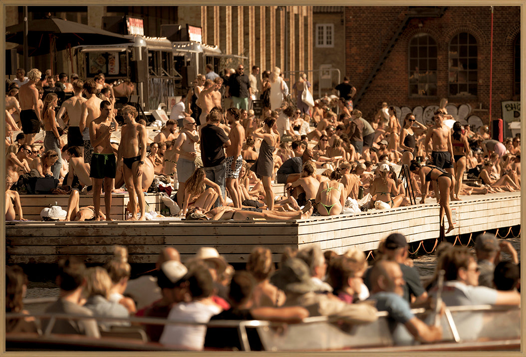 Sommer på kajen