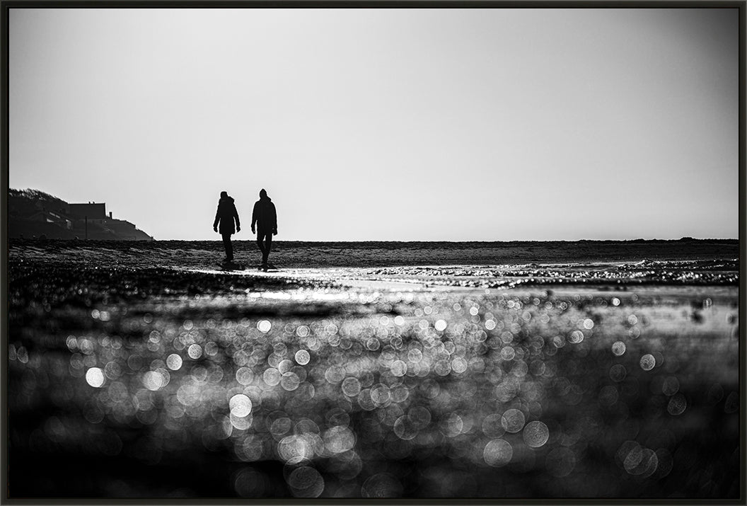 Gåturen ved stranden