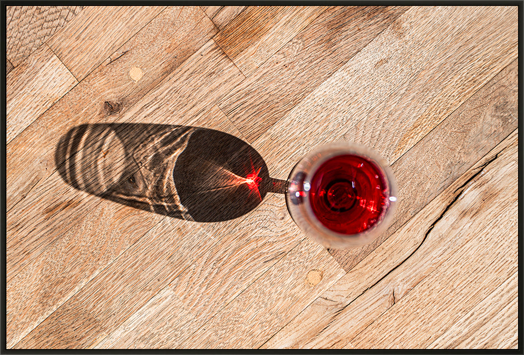 Vin i glasset