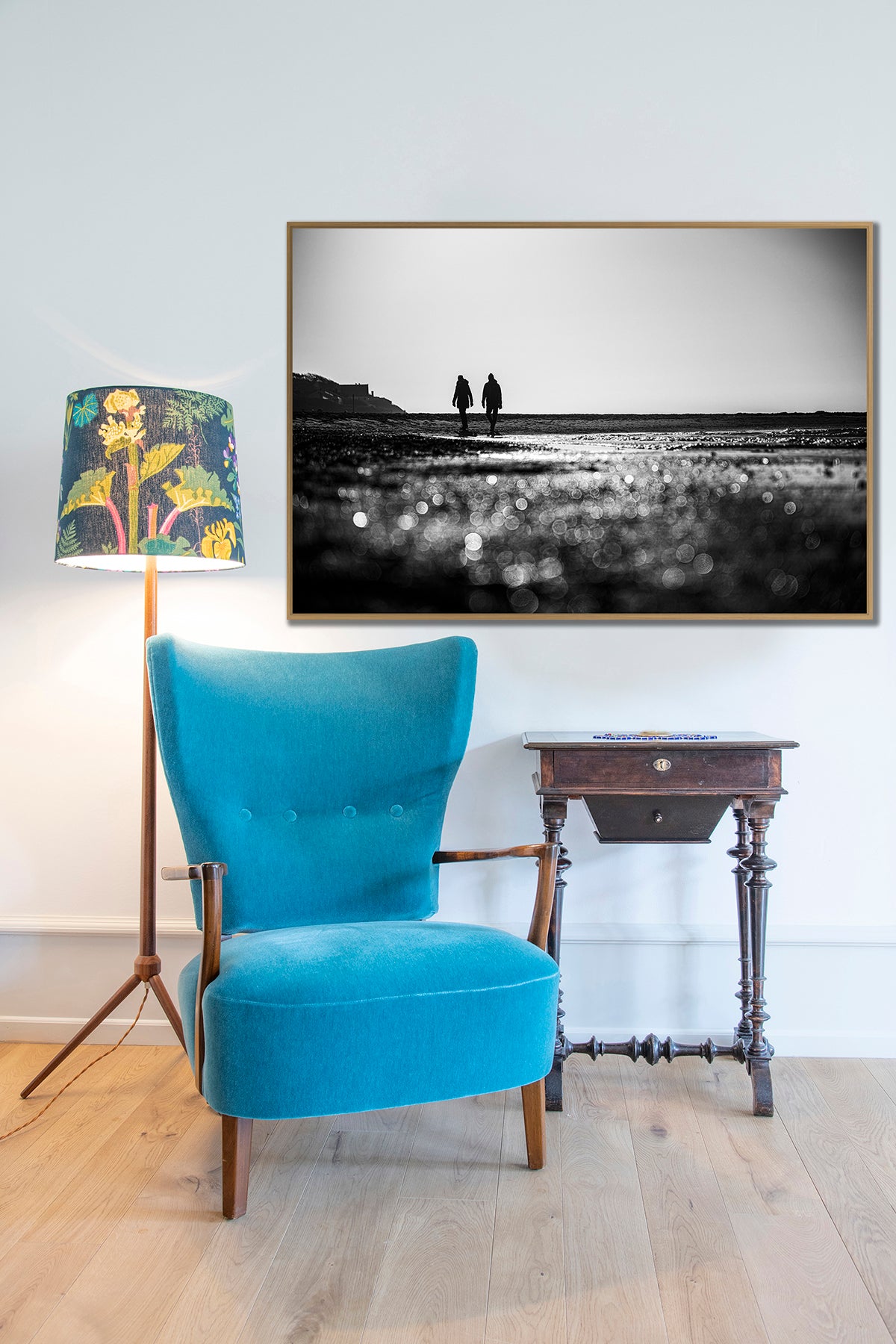 Gåturen ved stranden
