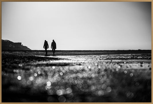 Gåturen ved stranden